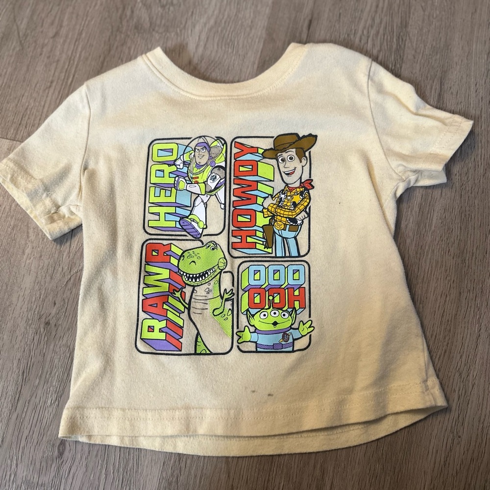 Toy Story Kids T-Shirt - Cream